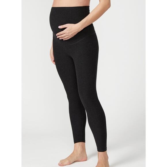 Beyond Yoga Pants - Beyond Yoga Black Maternity Leggings